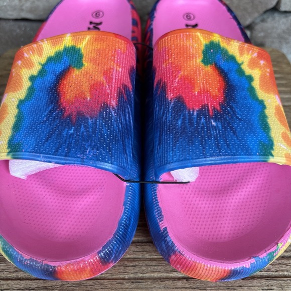 Womens Cozy Pillow Slides Anti-Slip Eva Sandals Slippers Outdoor  Summer's Sz 6 - Picture 3 of 11